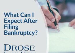 What Can I Expect After Filing Bankruptcy?