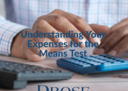 Understanding Your Expenses for the Means Test